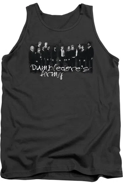 Gildan Harry Potter And The Order Of Phoenix Da Squad Adult Tank Top In Black