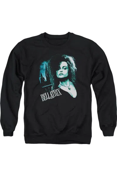 Gildan Harry Potter Bellatrix Closeup Adult Crewneck Sweatshirt In Black
