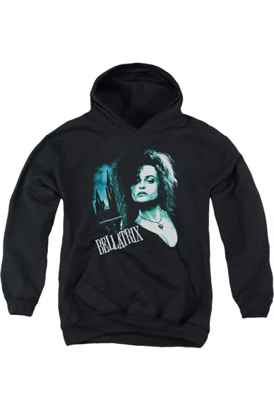 Gildan Kids' Harry Potter Bellatrix Closeup Youth Pull Over Hoodie / Hooded Sweatshirt In Metallic