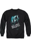 Gildan Harry Potter Bellatrix Full Body Adult Crewneck Sweatshirt In Black