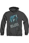 Gildan Harry Potter Bellatrix Full Body Adult Heather Hoodie / Hooded Sweatshirt In Black