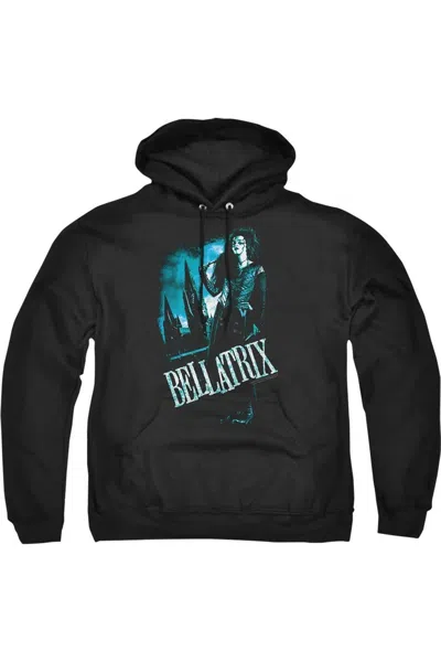 Gildan Harry Potter Bellatrix Full Body Adult Pull Over Hoodie / Hooded Sweatshirt In Black