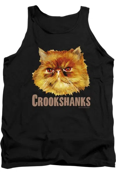 Gildan Harry Potter Crookshanks Color Adult Tank Top In Black