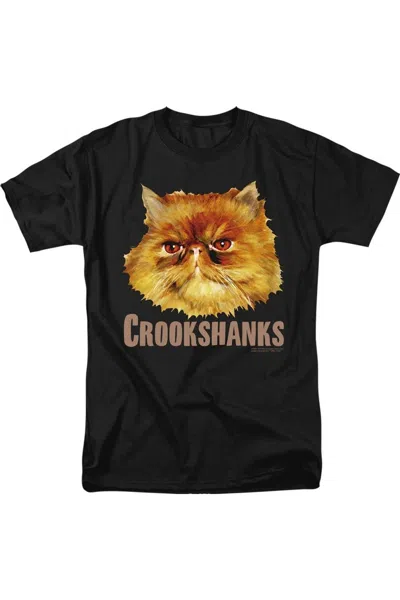 Gildan Harry Potter Crookshanks Color Short Sleeve Adult Tee / T-shirt In Black