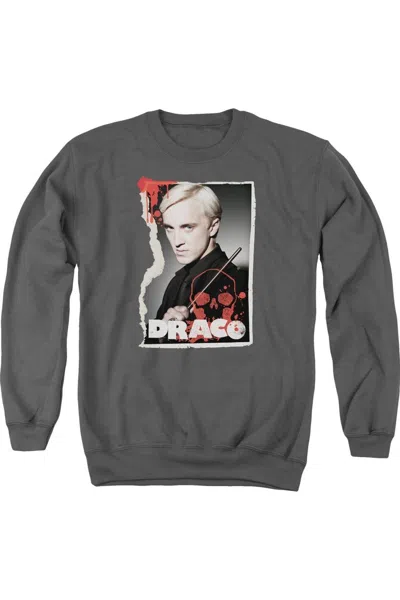Gildan Harry Potter Draco Frame Adult Crewneck Sweatshirt In Pink