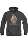 Gildan Harry Potter Dumble Doors Adult Heather Hoodie / Hooded Sweatshirt In Black
