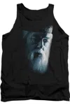 Gildan Harry Potter Dumbledore Face Adult Tank Top In Black