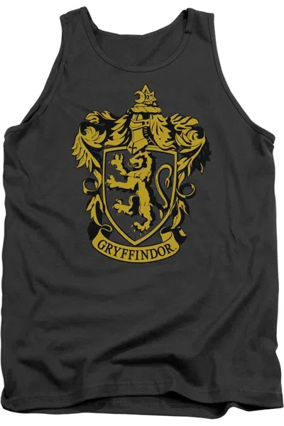 Gildan Harry Potter Gryffindor Crest Adult Tank Top In Pink