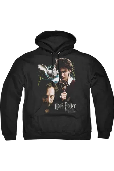 Gildan Harry Potter Harry And Sirius Adult Pull Over Hoodie / Hooded Sweatshirt In Black