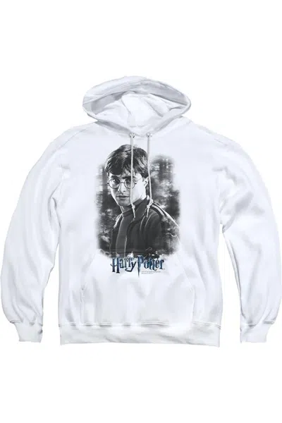 Gildan Harry Potter Harry In The Woods Adult Pull Over Hoodie / Hooded Sweatshirt In White