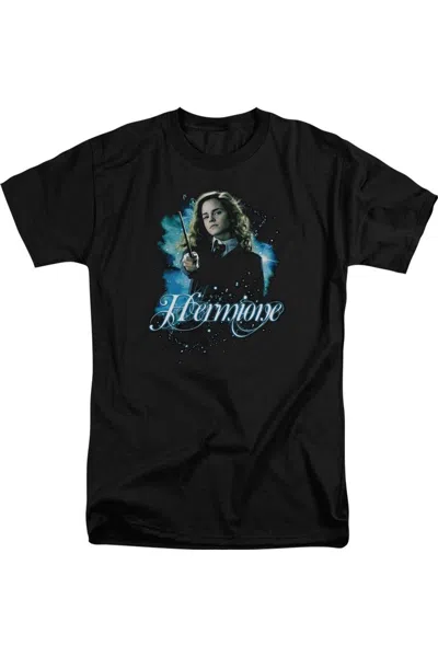 Gildan Harry Potter Hermione Ready Short Sleeve Adult Tall Tee / T-shirt In Black