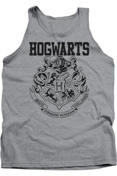 Gildan Harry Potter Hogwarts Athletic Adult Tank Top In Gray