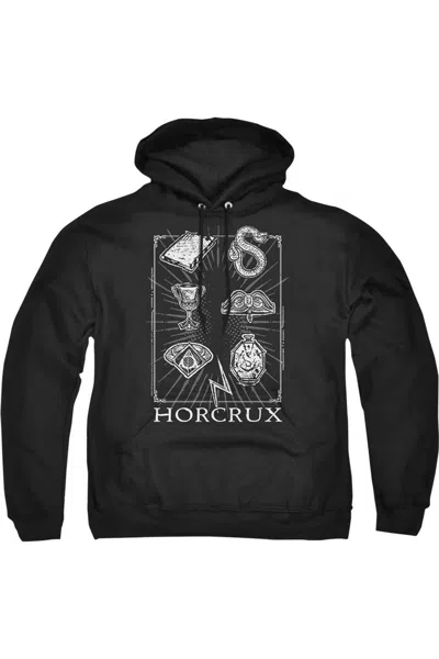 Gildan Harry Potter Horcrux Symbols Adult Pull Over Hoodie / Hooded Sweatshirt In Black