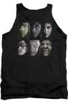 Gildan Harry Potter Horizontal Heads Adult Tank Top In Black