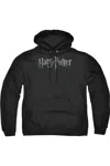 Gildan Harry Potter Logo Adult Pull Over Hoodie / Hooded Sweatshirt In Black