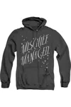 Gildan Harry Potter Mischief Managed 4 Adult Heather Hoodie / Hooded Sweatshirt In Black