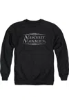 Gildan Harry Potter Mischief Managed Adult Crewneck Sweatshirt In Black