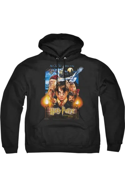 Gildan Harry Potter Movie Poster Adult Pull Over Hoodie / Hooded Sweatshirt In Black
