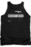 Gildan Harry Potter Privet Drive Adult Tank Top In Black