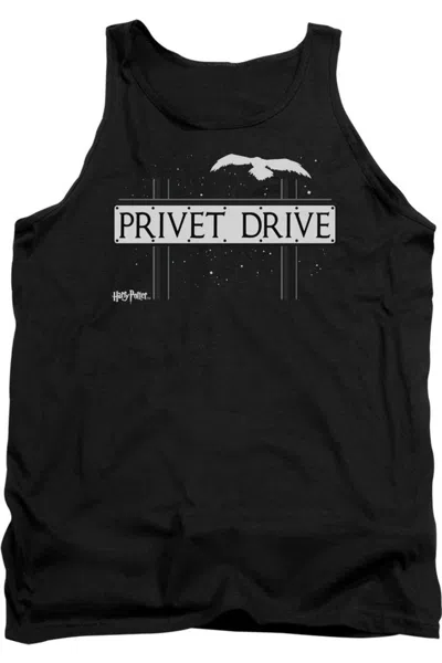 Gildan Harry Potter Privet Drive Adult Tank Top In Black