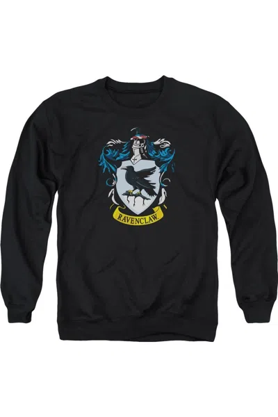 Gildan Harry Potter Ravenclaw Crest Adult Crewneck Sweatshirt In Black