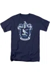 Gildan Harry Potter Ravenclaw Crest Short Sleeve Adult Tee / T-shirt In Blue
