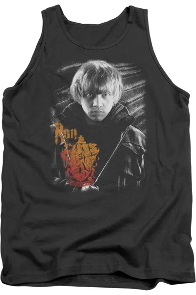Gildan Harry Potter Ron Portrait Adult Tank Top In Pink