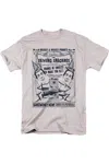 Gildan Harry Potter Skiving Snackbox Short Sleeve Adult Tee / T-shirt In Silver