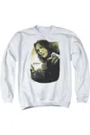 Gildan Harry Potter Snape Poster Adult Crewneck Sweatshirt In White