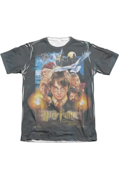 Gildan Harry Potter The Beginning Adult Poly/cotton Short Sleeve Tee / T-shirt In White