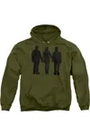 Gildan Harry Potter Three Stand Alone Adult Pull Over Hoodie / Hooded Sweatshirt In Green