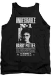 Gildan Harry Potter Undesirable No 1 Adult Tank Top In Black
