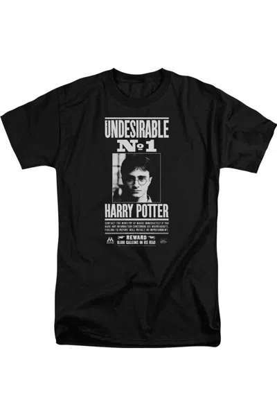 Gildan Harry Potter Undesirable No 1 Short Sleeve Adult Tall Tee / T-shirt In Black