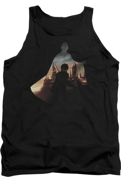 Gildan Harry Potter Voldemort Looms Adult Tank Top In Black