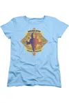 Gildan Harry Potter Wizard Wheezes Short Sleeve Womens Tee / T-shirt In Blue