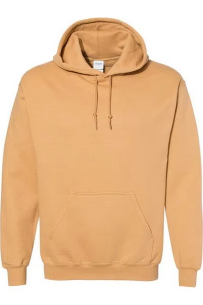 Gildan Heavy Blend Adult Unisex Hooded Sweatshirt/hoodie In Brown