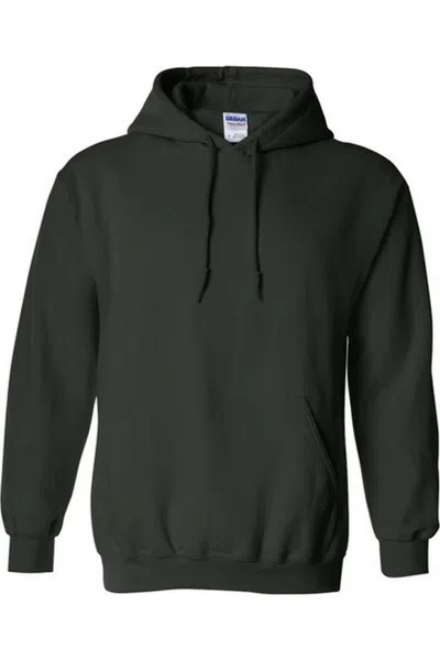 Gildan Heavy Blend Adult Unisex Hooded Sweatshirt/hoodie In Green