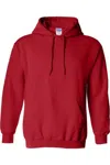 Gildan Dryblend Hooded Sweatshirt In Red