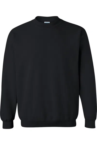 Gildan Hammer Maxweight Crewneck Sweatshirt In Black