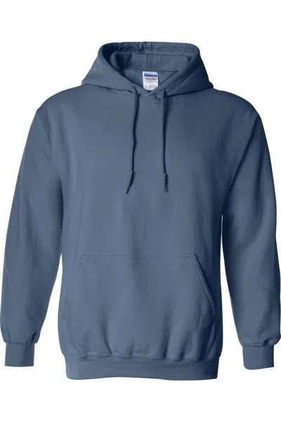 Gildan Heavy Blend Hooded Sweatshirt In Blue