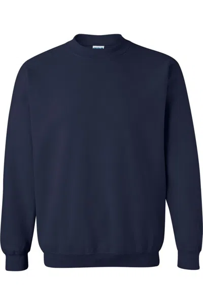 Gildan Heavy Blend Unisex Adult Crewneck Sweatshirt In Blue
