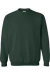 Gildan Heavy Blend Unisex Adult Crewneck Sweatshirt In Green