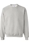 Gildan Heavy Blend Unisex Adult Crewneck Sweatshirt In Grey