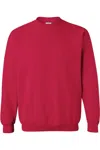 Gildan Heavy Blend Unisex Adult Crewneck Sweatshirt In Red
