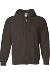 Gildan Heavy Blend Unisex Adult Full Zip Hooded Sweatshirt Top In Multi