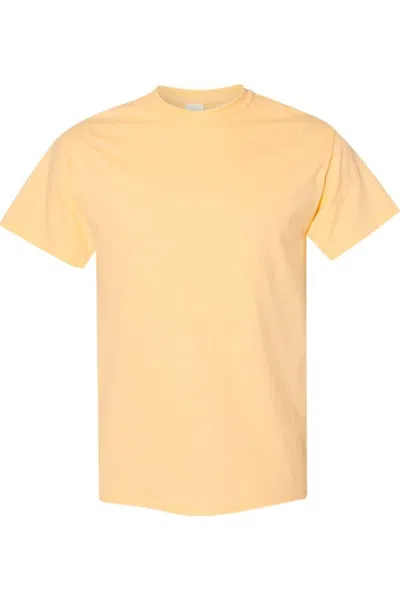 Gildan Heavy Cotton T-shirt In Yellow
