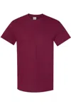 Gildan Mens Heavy Cotton Short-sleeved T-shirt In Purple