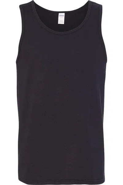 Gildan Heavy Cotton Tank Top In Black