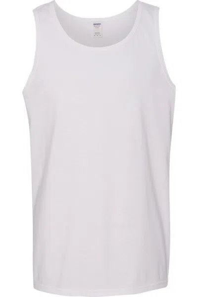 Gildan Heavy Cotton Tank Top In White