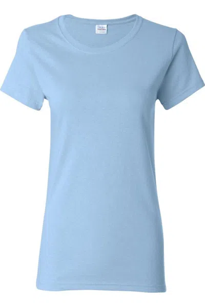 Gildan Heavy Cotton Womens T-shirt In Blue